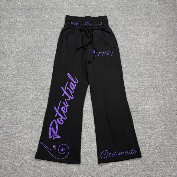 Double Waisted Baggy Sweats