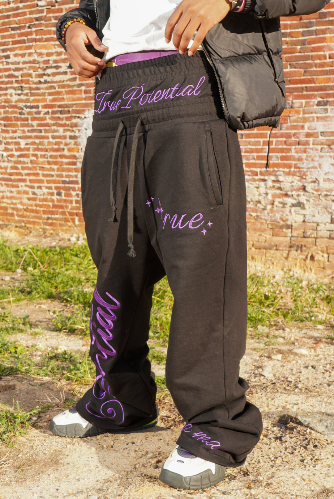 Double Waisted Baggy Sweats