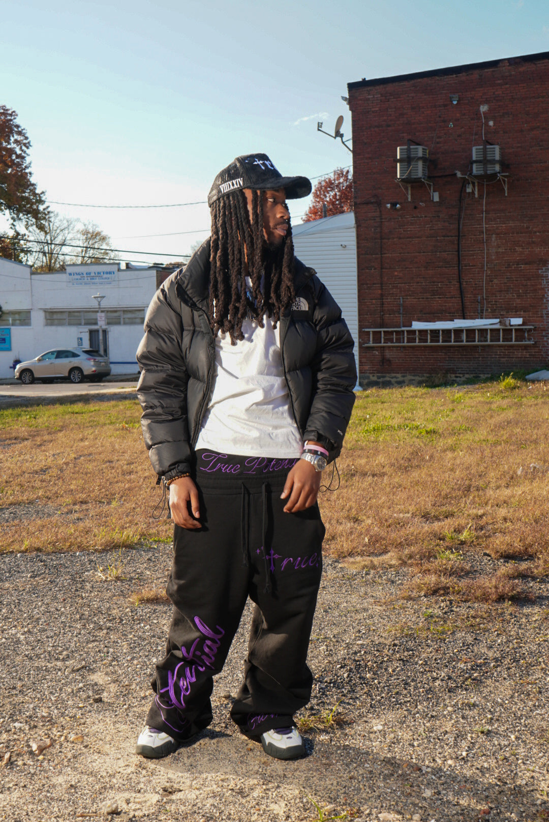 Black velvet fur trucker hats