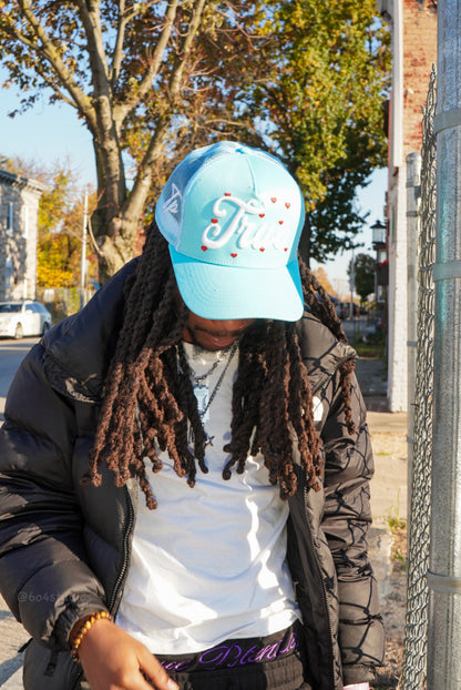 UNC blue trucker hat