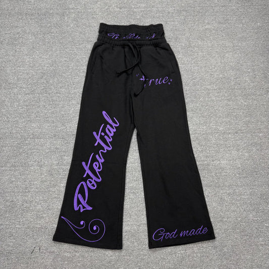 Double Waisted Baggy Sweats