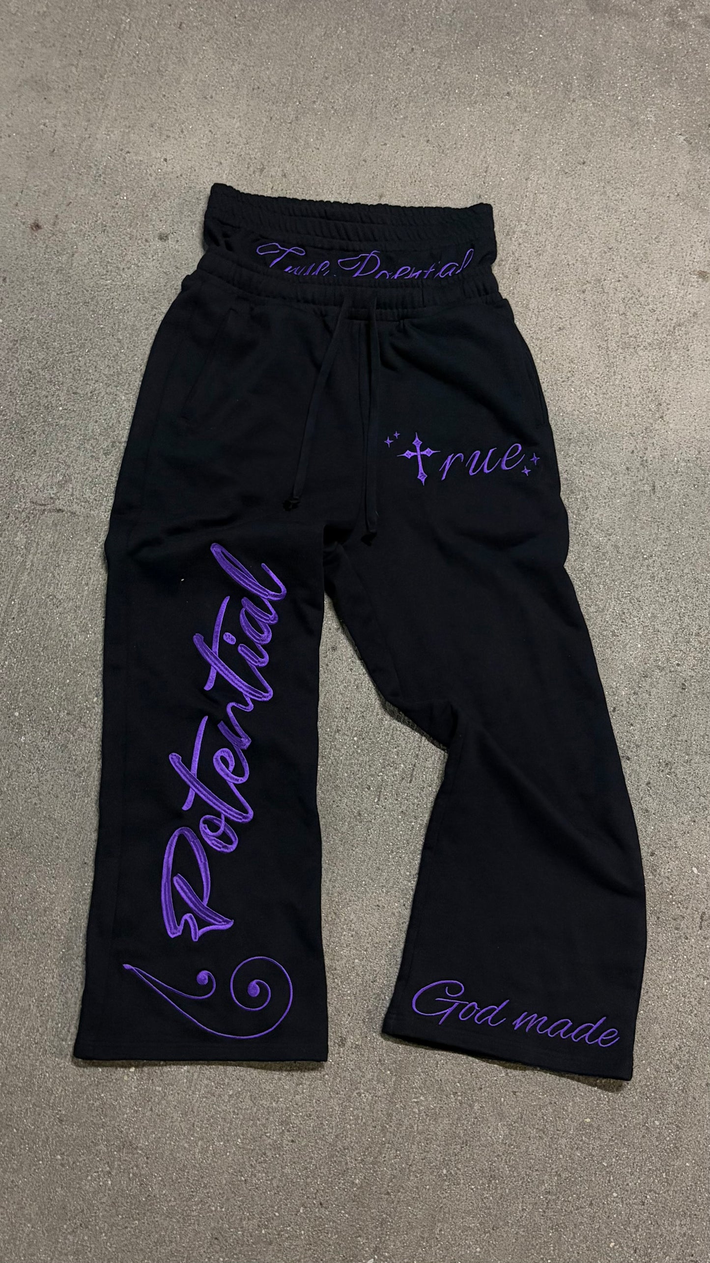 Double Waisted Baggy Sweats