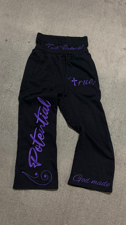 Double Waisted Baggy Sweats